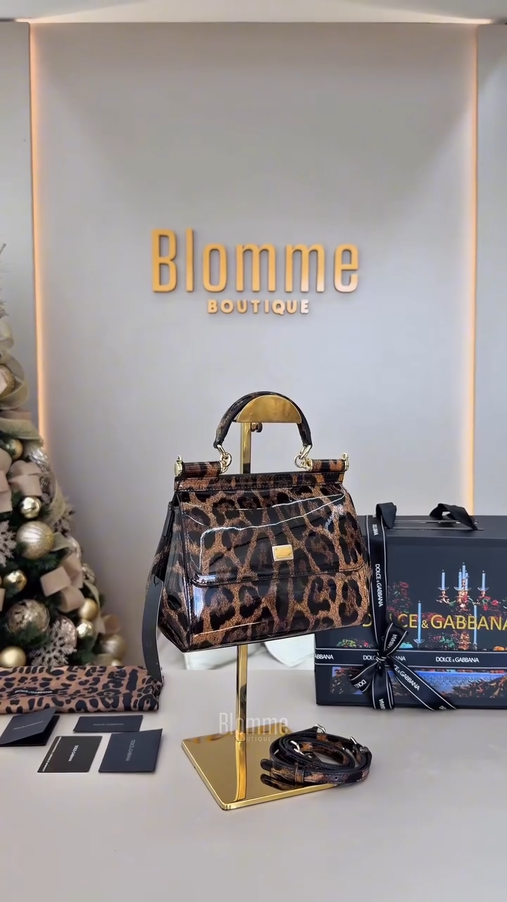 Leopard Print Handbag DG