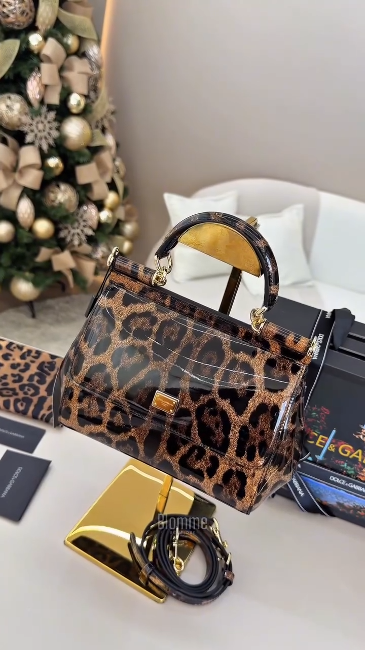 Leopard Print Handbag DG