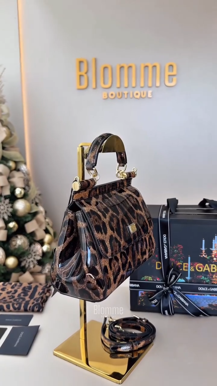 Leopard Print Handbag DG