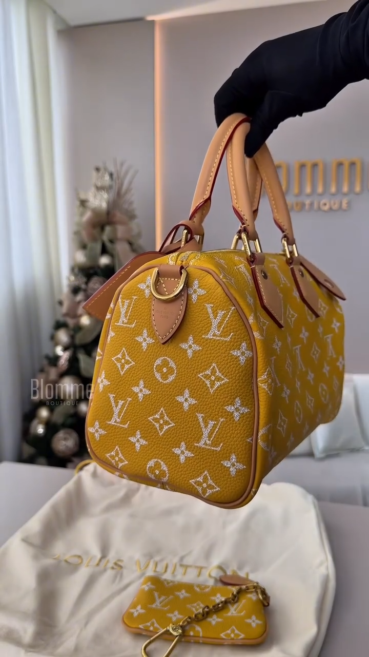 Butter Yellow Handbag LV
