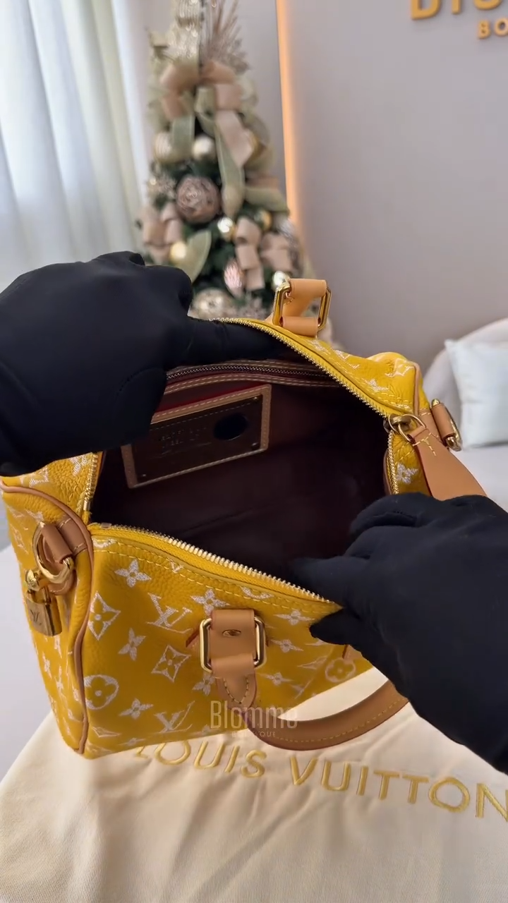 Butter Yellow Handbag LV