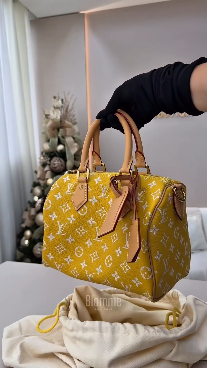 Yellow Handbag LV