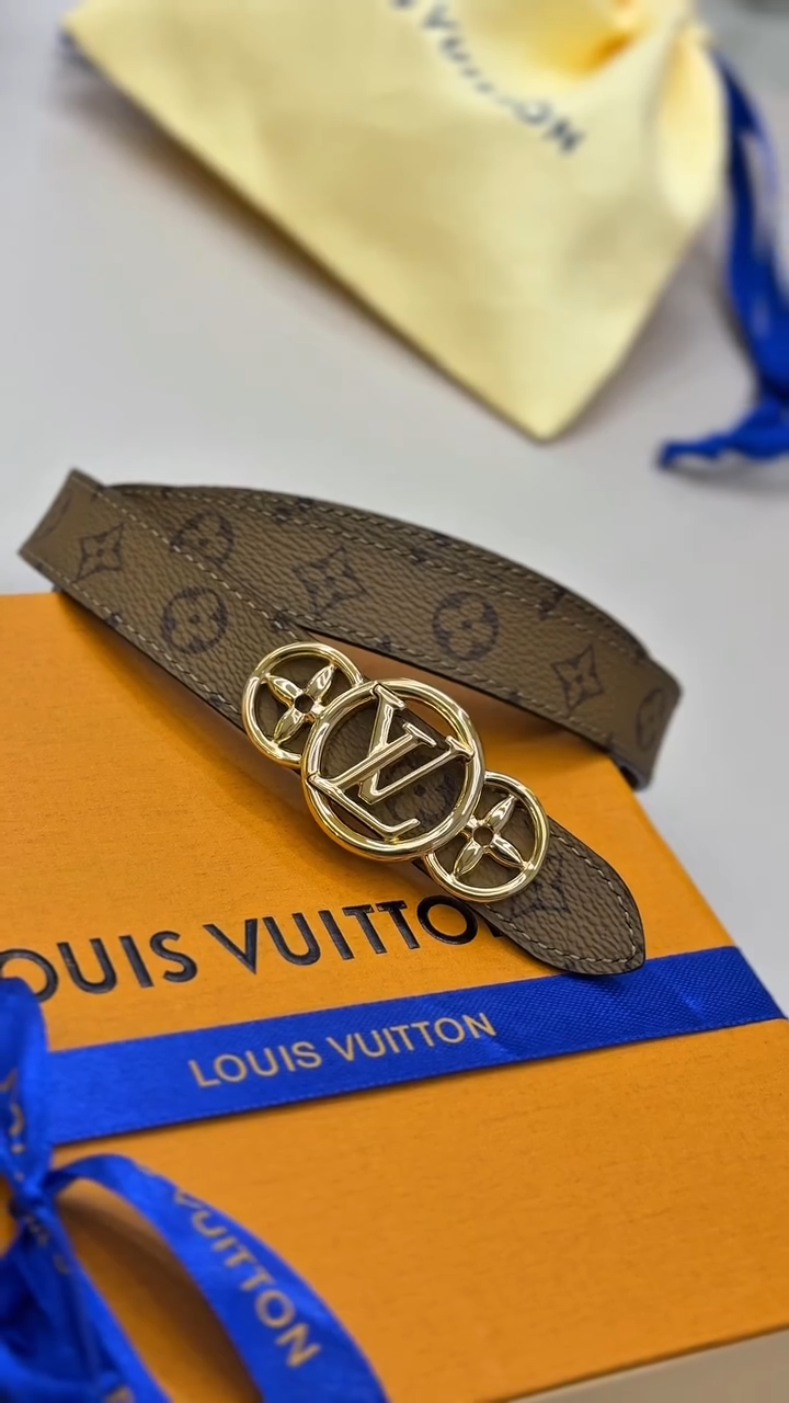 Cognac Belt LV